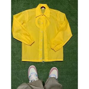 Vintage Yellow American Legion 1980 World Series Windbreaker